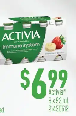 Fortinos ACTIVIA offer