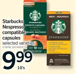 Fortinos NESPRESSO COMPATIBLE COMPATIBLE CAPSULES, 10's offer