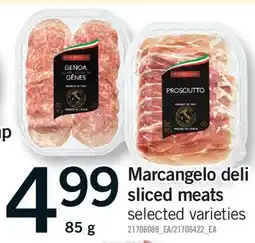 Fortinos MARCANGELO DELI SLICED MEATS offer