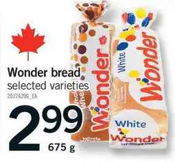 Fortinos WONDER BREAD offer