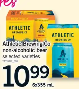Fortinos ATHLETIC BREWING CO NON-ALCOHOLIC BEER offer
