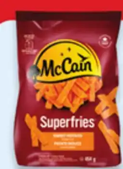 Walmart McCain Superfries 454 g - 650 g offer