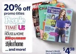 Walmart Woman's World offer