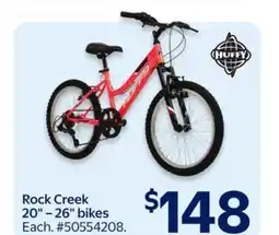 Walmart Rock Creek 20 - 26 bikes offer