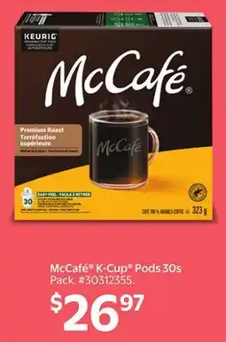 Walmart McCafé K-Cup Pods 30s offer