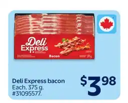Walmart Deli Express bacon offer