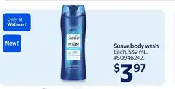 Walmart Suave body wash offer