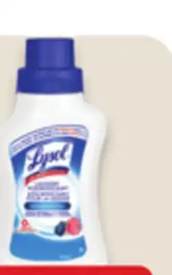 Walmart Lysol laundry disinfectant offer