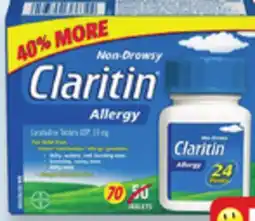 Walmart Claritin 70s offer