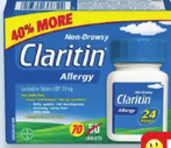 Walmart Claritin 70s offer