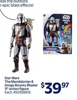 Walmart Star Wars The Mandalorian & Grogu Bounty Blaster 11 action figure offer