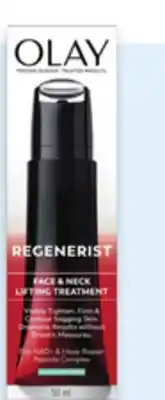 Walmart Olay Regenerist face treatments offer