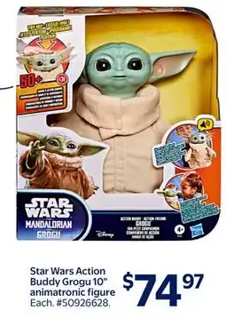 Walmart Star Wars Action Buddy Grogu 10 animatronic figure offer