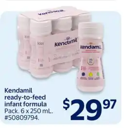 Walmart Kendamil ready-to-feed infant formula offer
