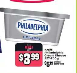 FreshCo Kraft Philadelphia Cream Cheese offer