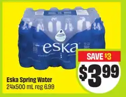 FreshCo Eska Spring Water mL offer