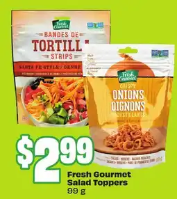FreshCo Fresh Gourmet Salad Toppers offer