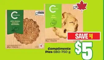 FreshCo Compliments Pies offer