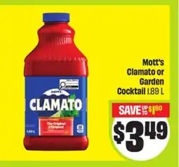 FreshCo Mott's Clamato or Garden Cocktail offer