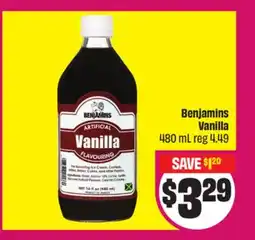 FreshCo Benjamins Vanilla offer