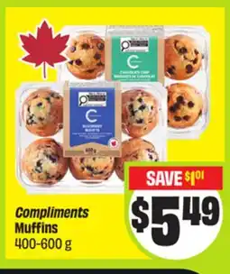 FreshCo Compliments Muffins offer