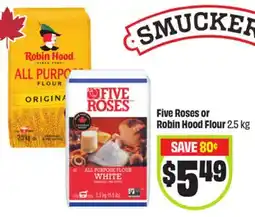 FreshCo Five Roses or Robin Flour offer