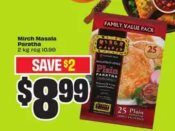 FreshCo Mirch Masala Parantha 2 kg - Vaisakhi offer