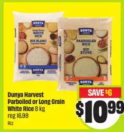 FreshCo Dunya Harvest Partniled or Long Grain White Rice offer