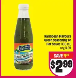 FreshCo Karibbean Flavours Green Seasoning or Hot Sauce offer