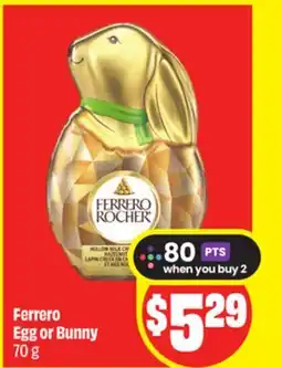 FreshCo Ferrero Egg or Bunny offer