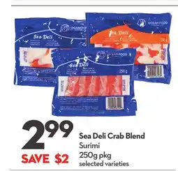 Longo's Crab Blend Surimi offer