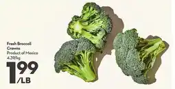 Longo's Fresh Broccoli Crowns offer