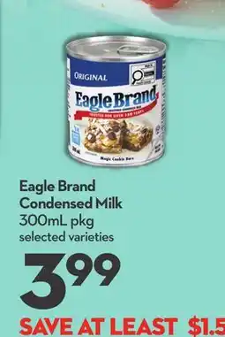 Longo's Condensed Milk offer