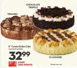 Longo's Sicilian Cake offer