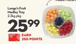 Longo's Fruit Medley Tray offer