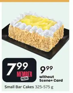 Sobeys Small Bar Cakes offer