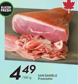 Sobeys SAN DANIELE Prosciutto offer