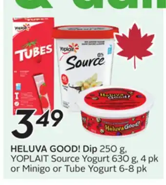 Sobeys HELUVA GOOD! Dip offer