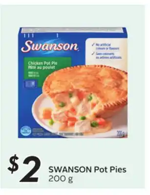 Sobeys SWANSON Pot Pies offer