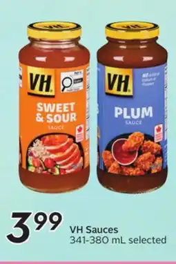 Sobeys VH Sauces offer