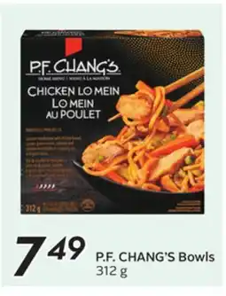 Sobeys P. F. CHANG'S Bowls offer