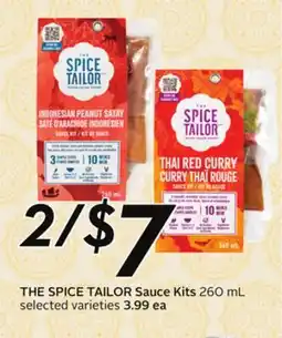 Sobeys THE SPICE TAILOR Sauce Kits offer
