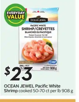 Sobeys OCEAN JEWEL Pacific White Shrimp offer