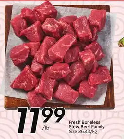 Sobeys Fresh Boneless Stew Beef offer