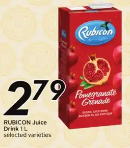Sobeys RUBICON Juice Drink offer