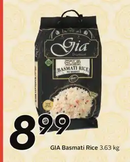 Sobeys GIA Basmati Rice offer