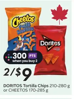 Sobeys DORITOS Tortilla Chips offer