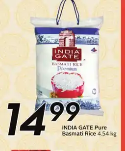 Sobeys INDIA GATE Pure Basmati Rice offer