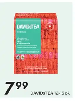 Sobeys DAVIDsTEA offer