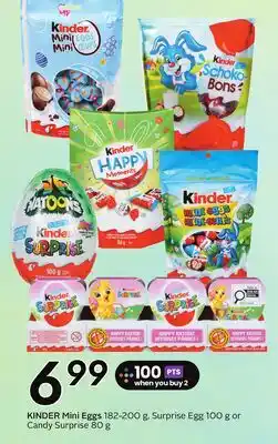 Sobeys KINDER Mini Eggs offer